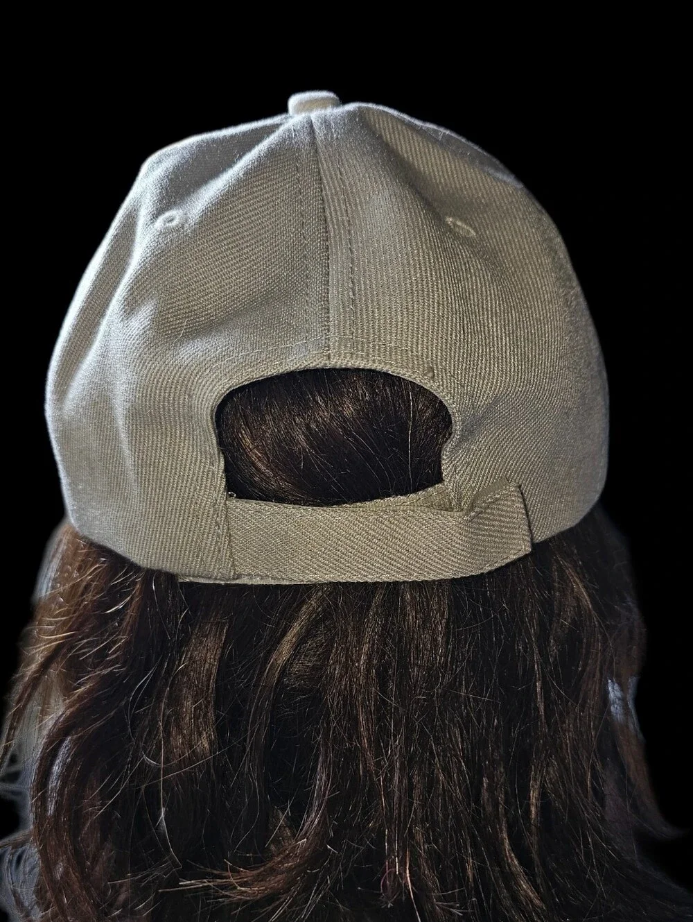 Harley-Davidson Grey Harley Girl Cap with Black Embroidered Flames